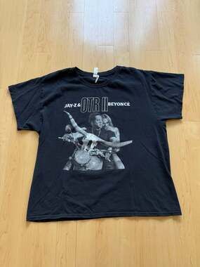 Jay-Z & Beyoncé OTR II Tour 2018 T-Shirt Size XL rap Tee